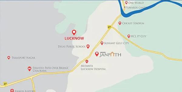  janpath Location Plan