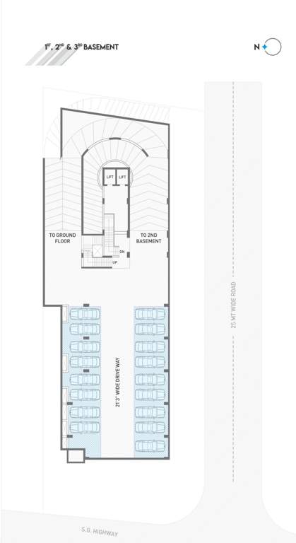  spinel Spinel Cluster Plan for 1, 2, And 3 Basment Floor