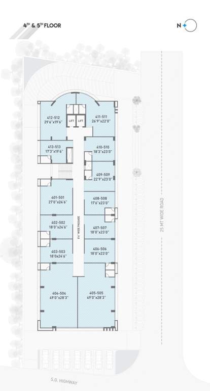  spinel Spinel Cluster Plan from 4th to 5th Floor