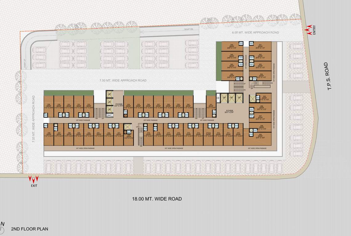  gravitas Gravitas Cluster Plan for 2nd Floor