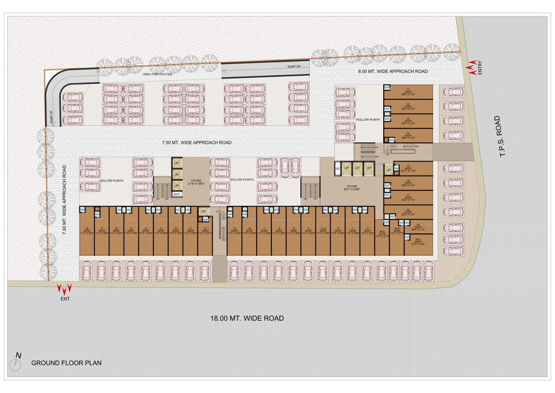  gravitas Gravitas Cluster Plan for ground Floor
