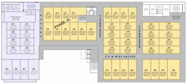 Cluster Plan For 2nd Floor gold-plaza Cluster Plan For 2nd Floor