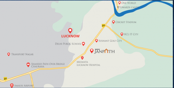  migsun-janpath Location Plan