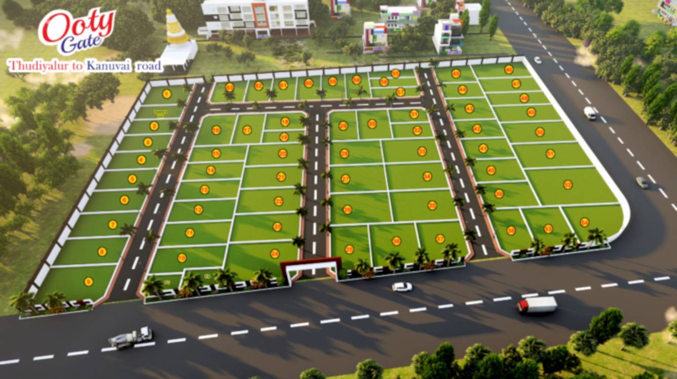 ooty garden Layout Plan