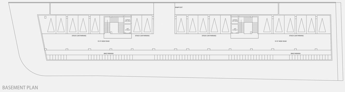  s one A+B Cluster Plan For Basement Plan