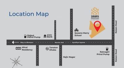  suramya-parisar Location Plan