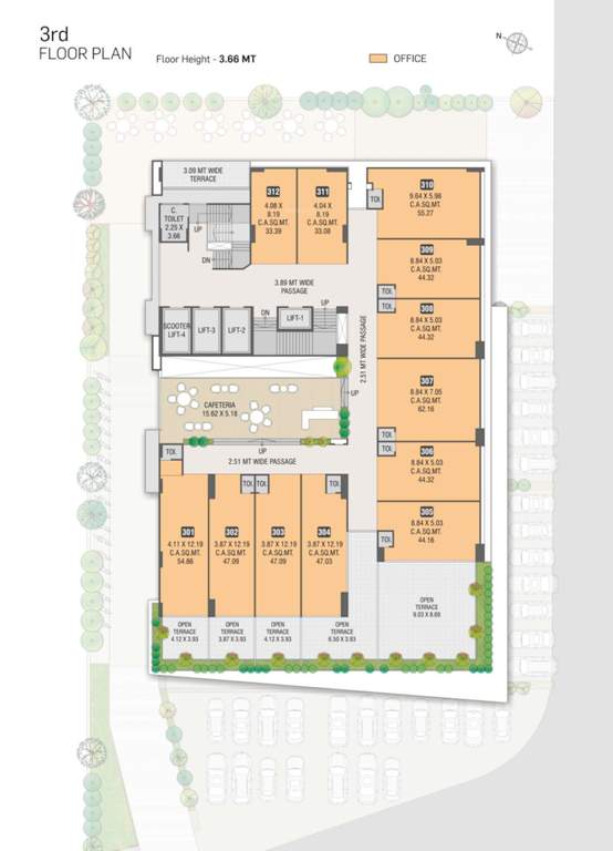 the profit The Profit Cluster Plan for 3rd Floor