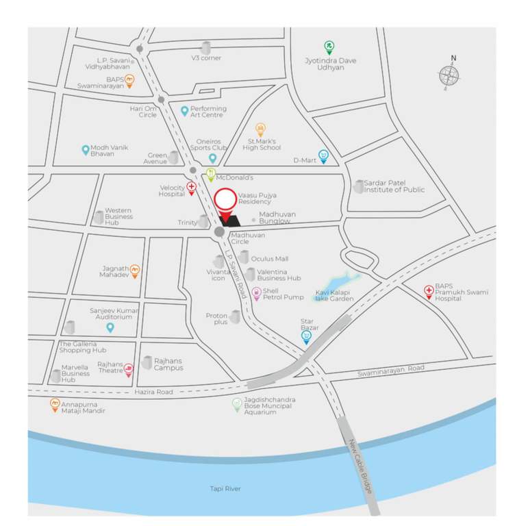the profit Location Plan