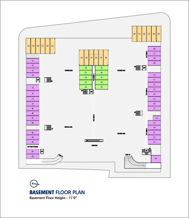  international fashion market International Fashion Market Basement  Cluster Plan