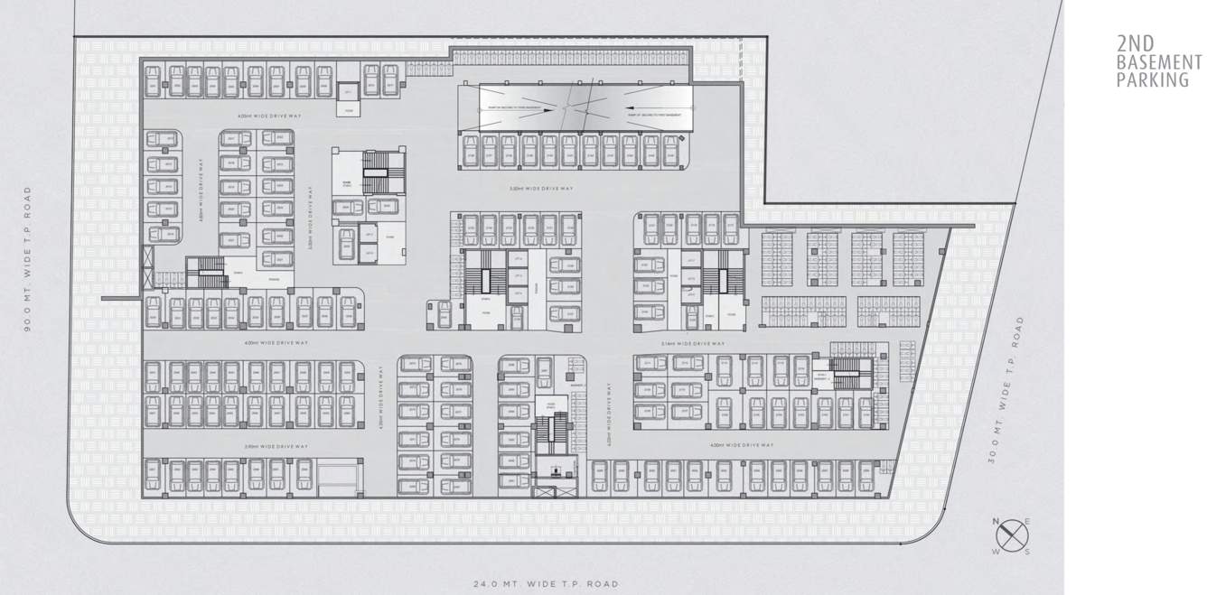  emporis Emporis Cluster Plan For 2nd Basment Parking