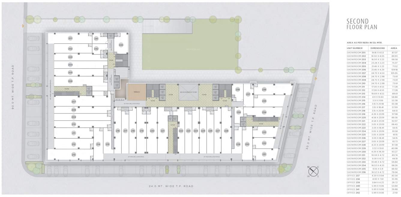  emporis Emporis Cluster Plan For 2nd Floor