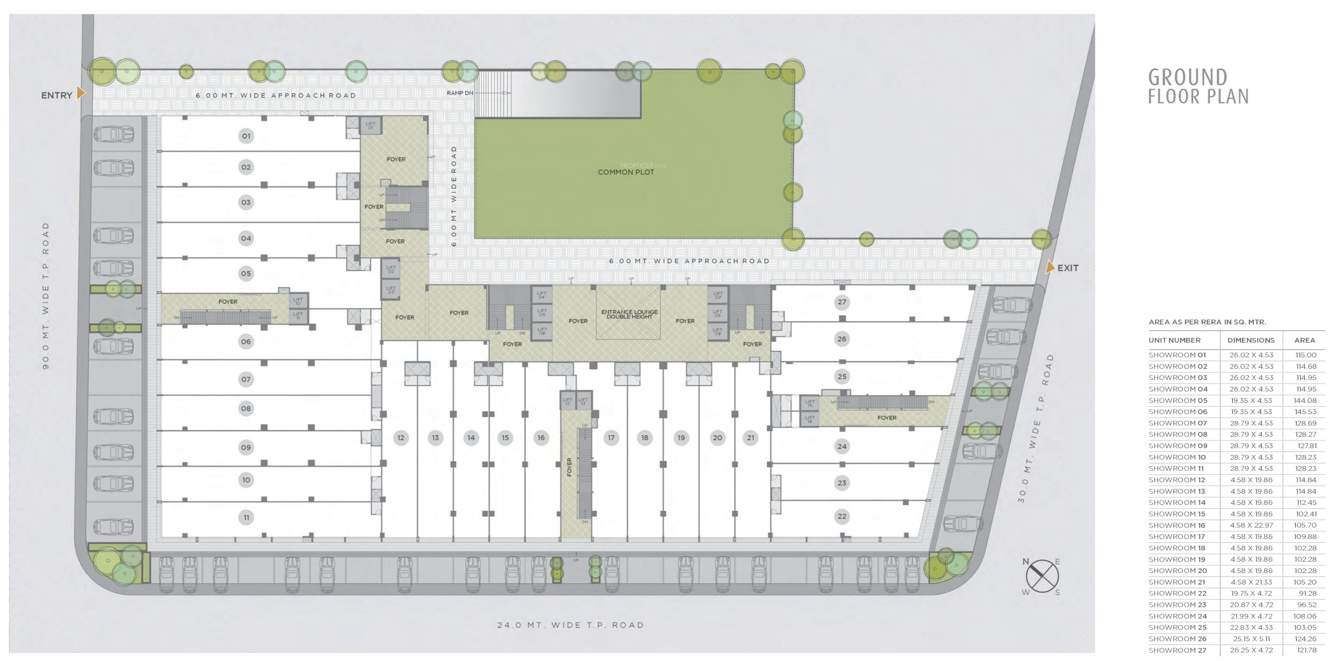  emporis Emporis Cluster Plan For Ground Floor