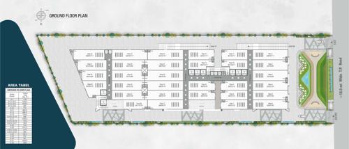  trade-center Raghuvir Trade Center Cluster Plan for ground Floor