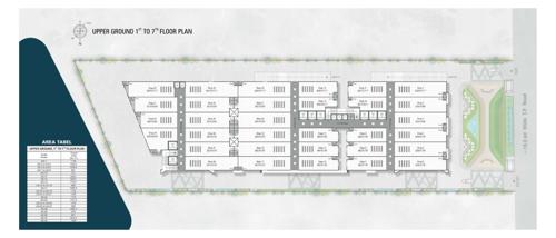  trade-center Raghuvir Trade Center Cluster Plan from 1st to 7th Floor