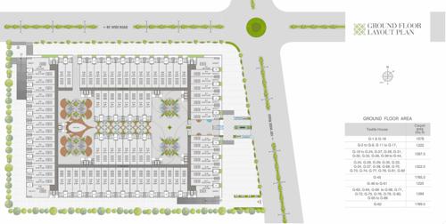 Raghuvir Scarlett Cluster Plan for ground Floor scarlett Raghuvir Scarlett Cluster Plan for ground Floor
