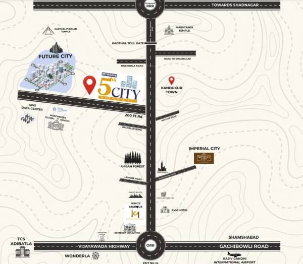  the-capital Location Plan