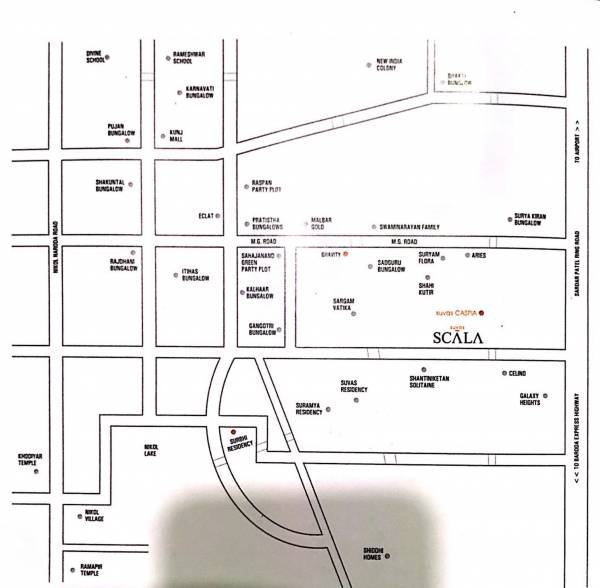  suvas-scala Location Plan