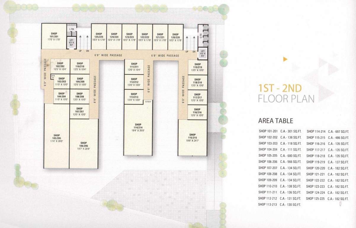 sai plaza Sai Plaza Cluster Plan from 1st to 2nd Floor