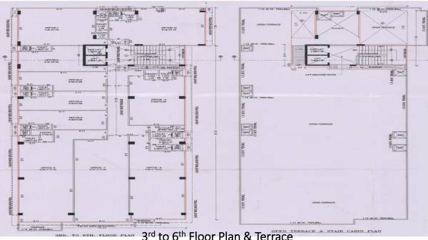  capital-one 1 Cluster Plan From 3rd To 6th Floor