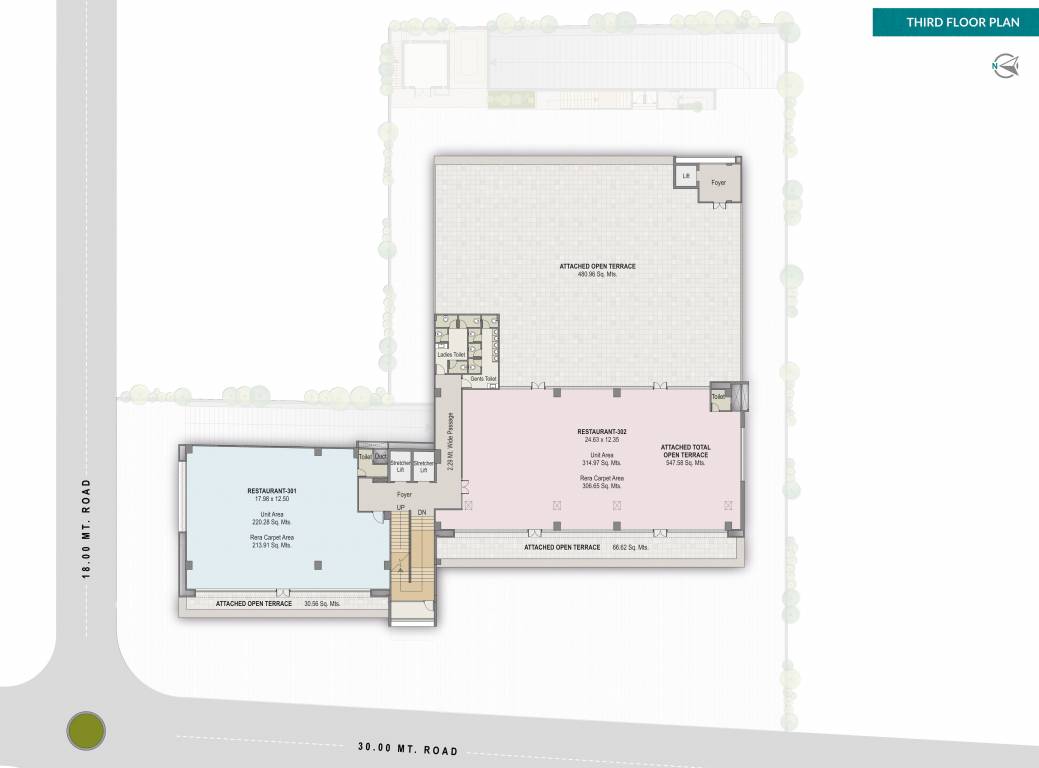  pristine A Cluster Plan For 3rd Floor