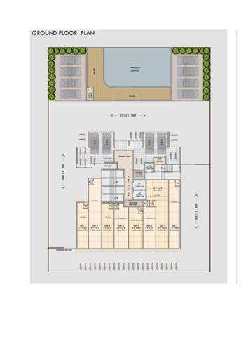  exotica Superior Exotica Cluster Plan for ground Floor