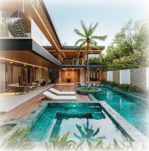  white-town-villas Swimming Pool