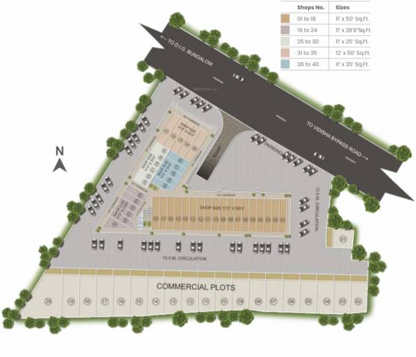 Layout Plan business-park Layout Plan