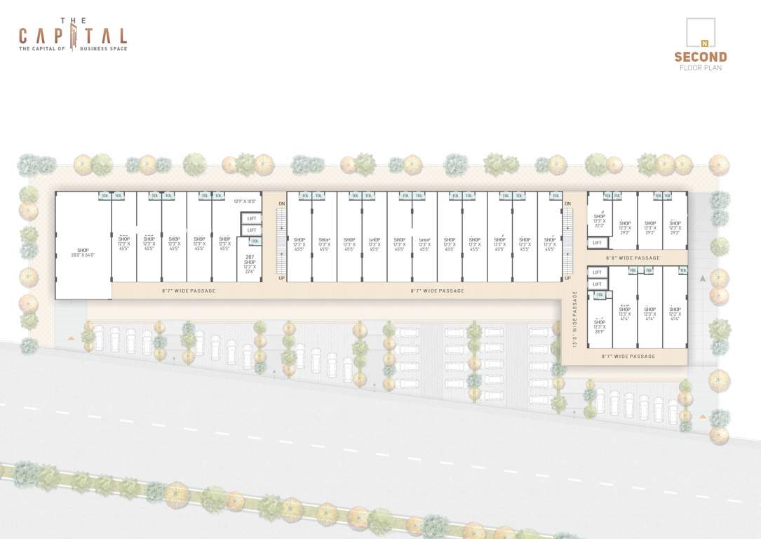  the capital The Capital Cluster Plan For 2nd Floor