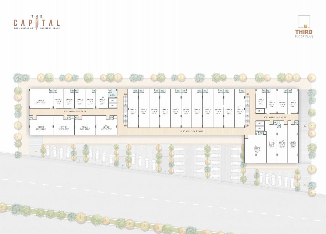  the capital The Capital Cluster Plan For 3rd Floor