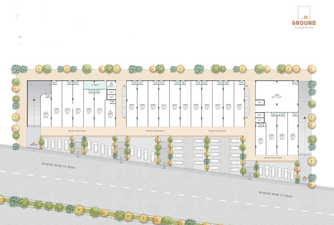  the capital The Capital Cluster Plan For Ground Floor
