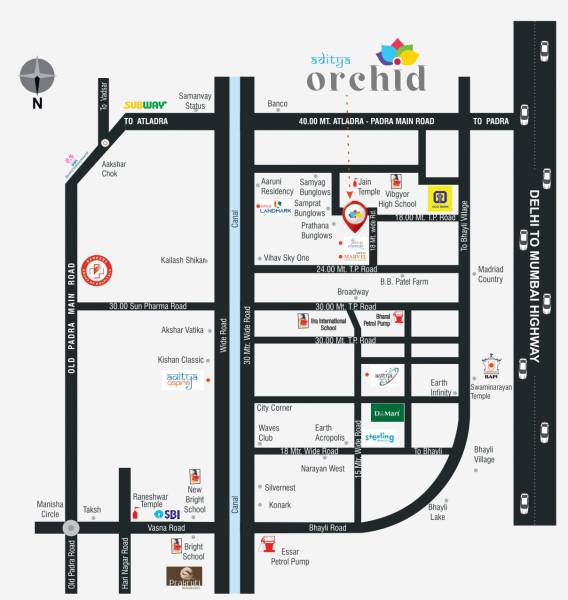  orchid Location Plan