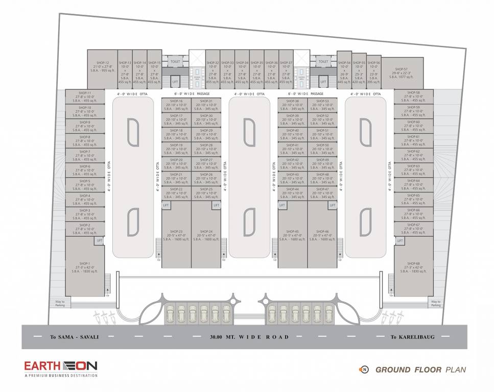 eon Earth Eon Cluster Plan for ground Floor