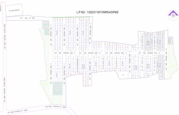 Layout Plan vishal-estate Layout Plan