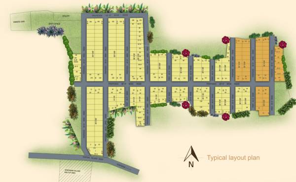 Layout Plan vishal-estate Layout Plan