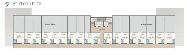  broadway-empire Broadway Empire Cluster Plan for 12th Floor