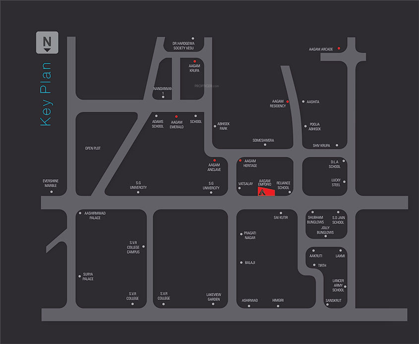  emporio Location Plan
