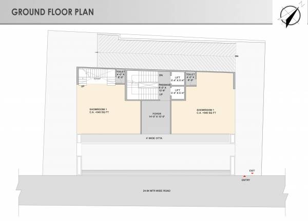 Avenue Ground Floor Cluster Plan avenue Avenue Ground Floor Cluster Plan