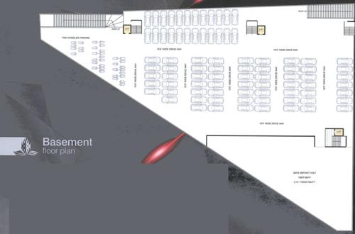  arcade Tulsi Arcade Basement Cluster Plan
