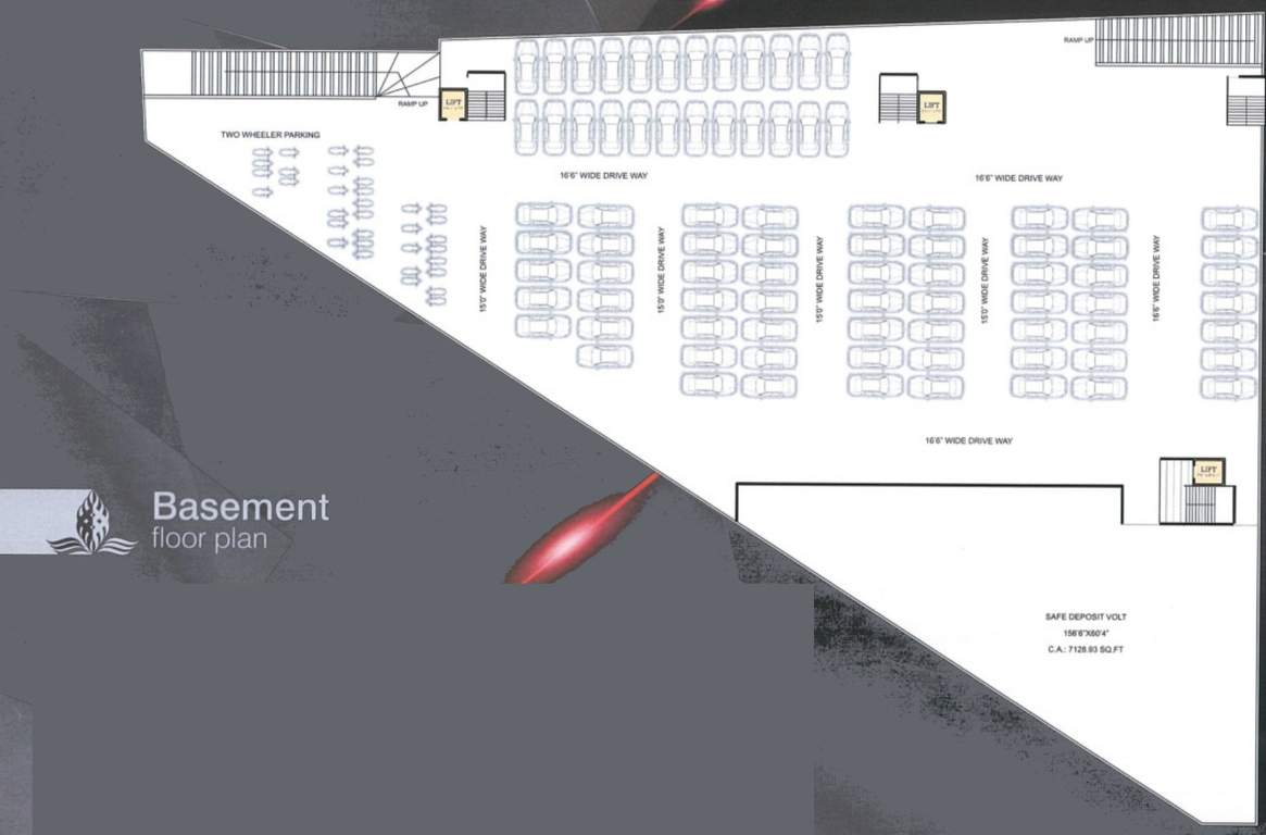  arcade Tulsi Arcade Basement Cluster Plan
