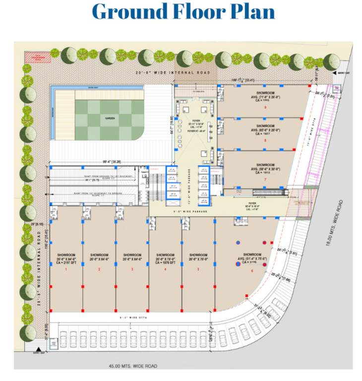  international finance centre International Finance Centre Ground Floor Cluster Plan