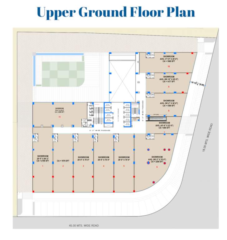  international finance centre International Finance Centre  Upper Ground Floor Cluster Plan