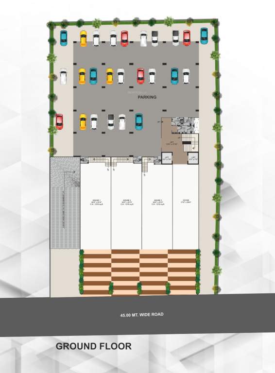  solarium business centre Solarium Business Centre Ground Floor Cluster Plan