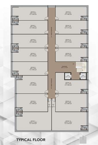  solarium-business-centre Solarium Business Centre Typical Floor Cluster Plan