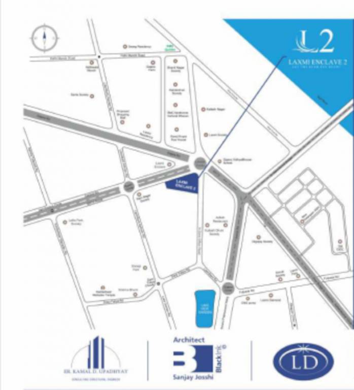  laxmi enclave 2 Location Plan