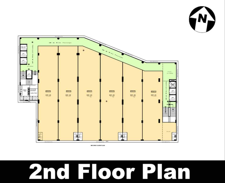 flamingo Flamingo Cluster Plan for 2nd Floor