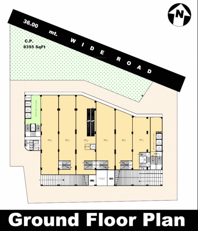  flamingo Flamingo Ground Floor Cluster Plan