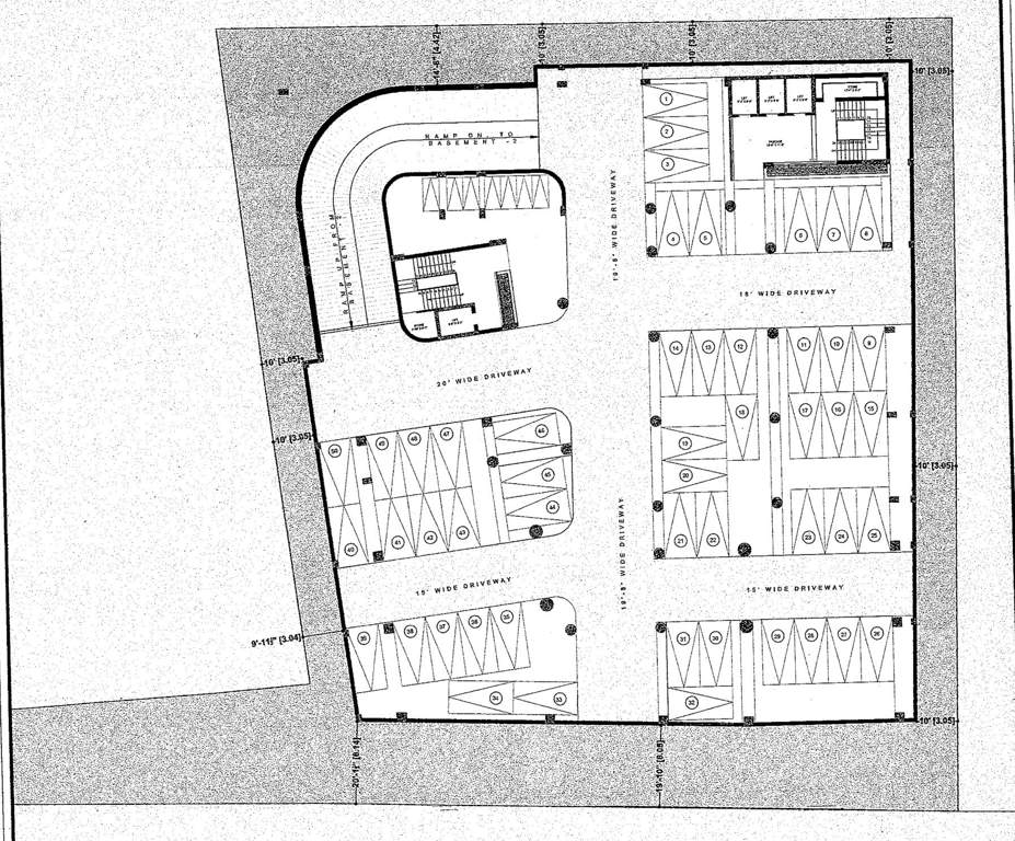  sahaj icon Sahaj Icon Basement 1 Floor Cluster Plan