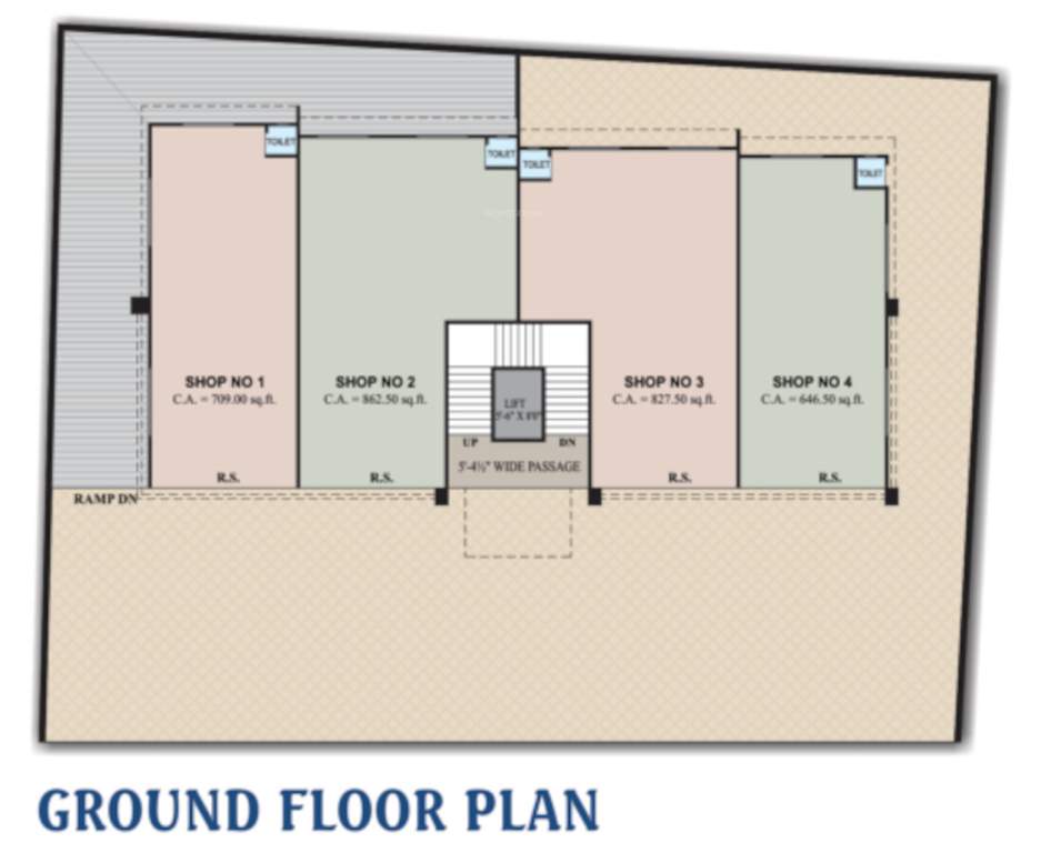  shantam Shantam Ground Floor Cluster Plan