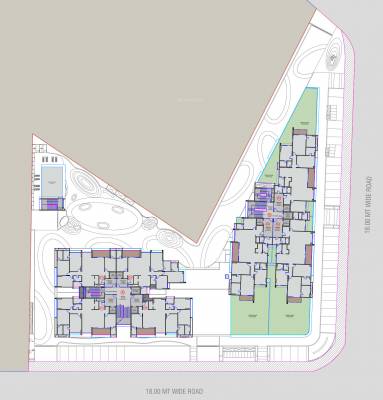  the-verity Block A & B Cluster Plan for 2nd Floor