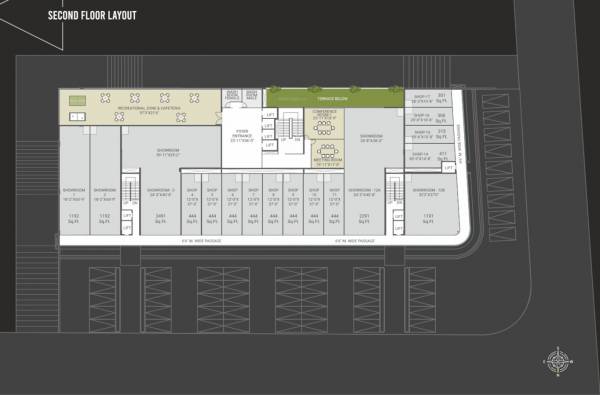  the-iconic The Iconic Cluster Plan for 2nd Floor